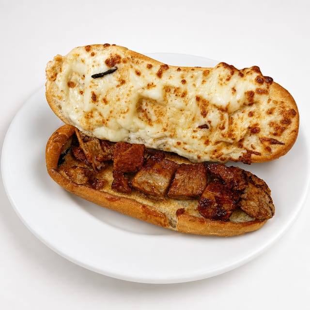 Barnyard Pimp BBQ Pork Hoagie.