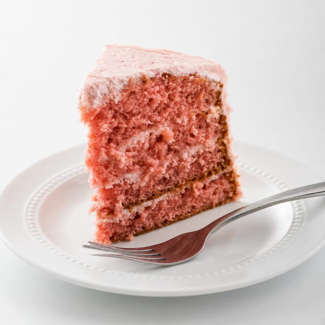 Dave's Famous Strawberry Cake.