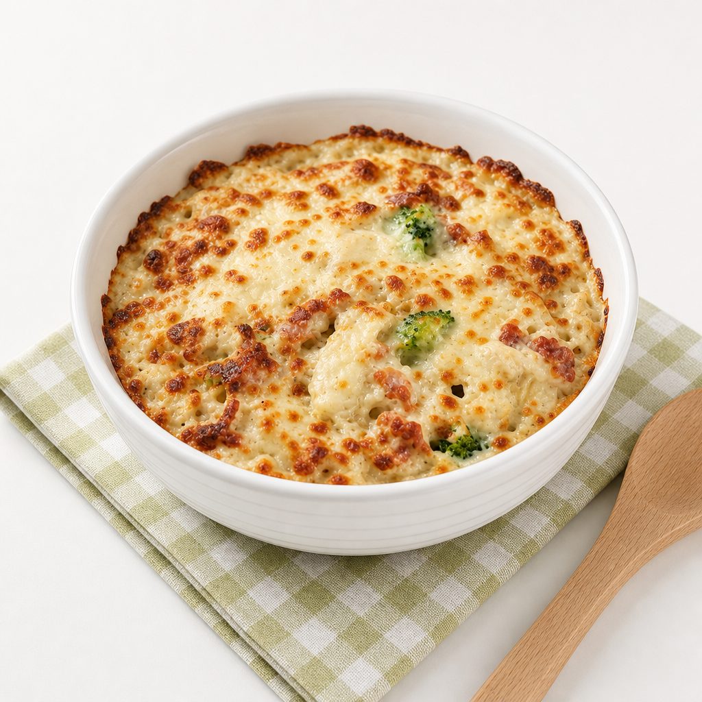 Chicken Alfredo Pasta Bowl.