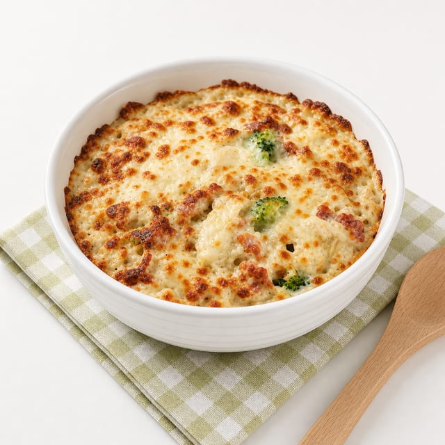 Chicken Alfredo Pasta Bowl.