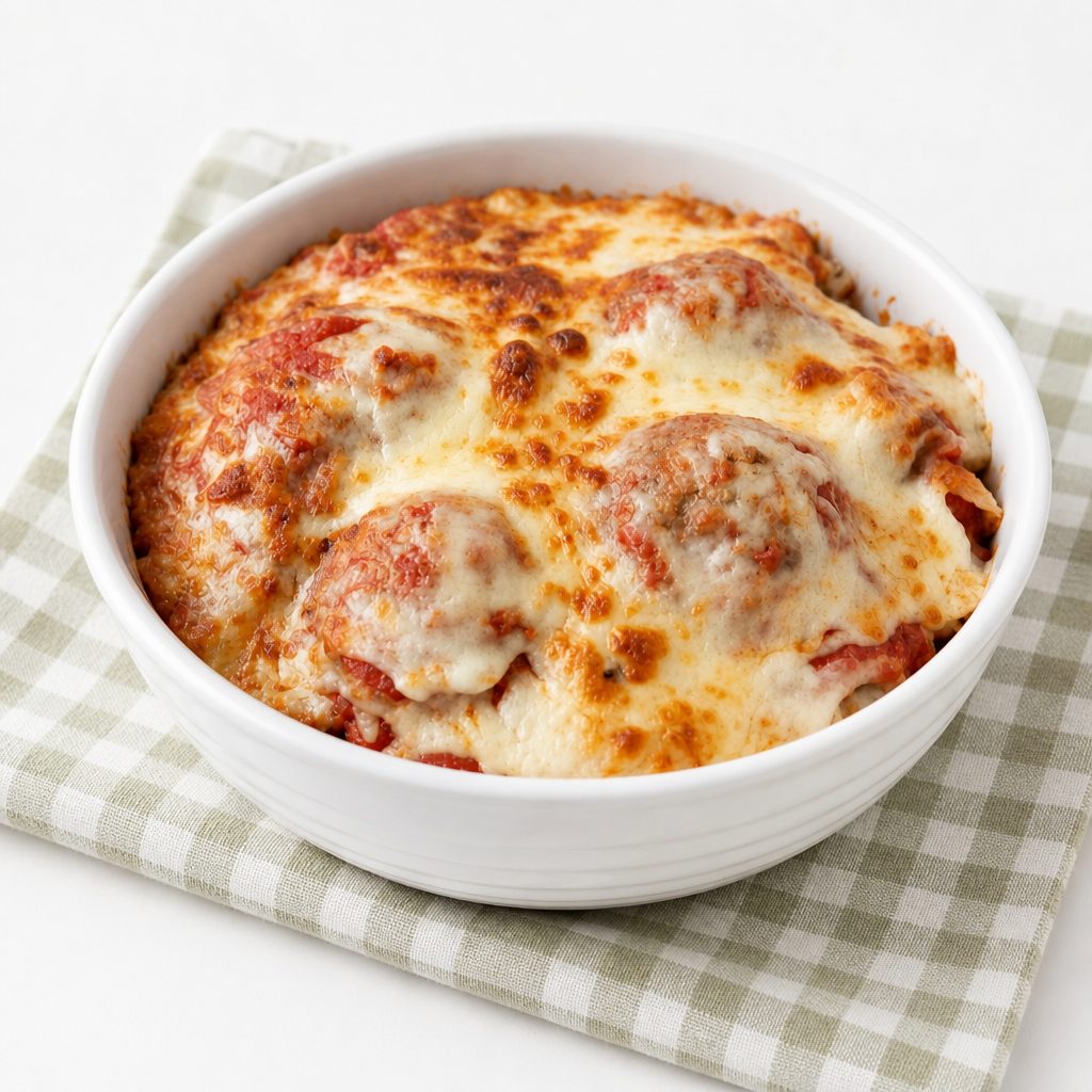 Meatball Pasta Bowl.