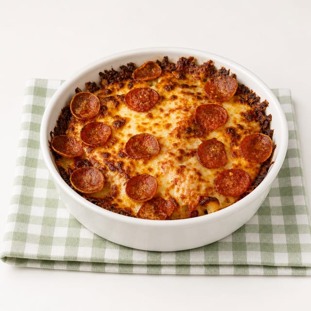 Pepperoni Lover's Pasta Bowl.