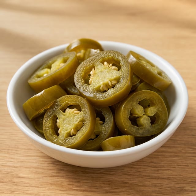 Side of Jalapenos.