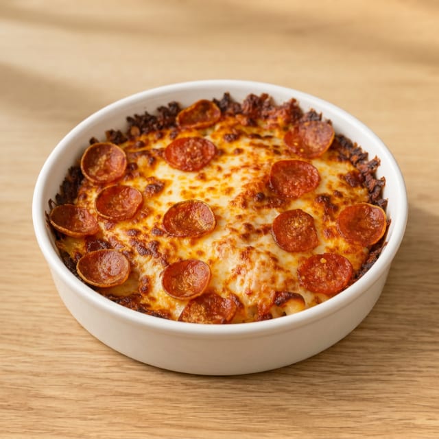 Pepperoni Lover's Pasta Bowl.